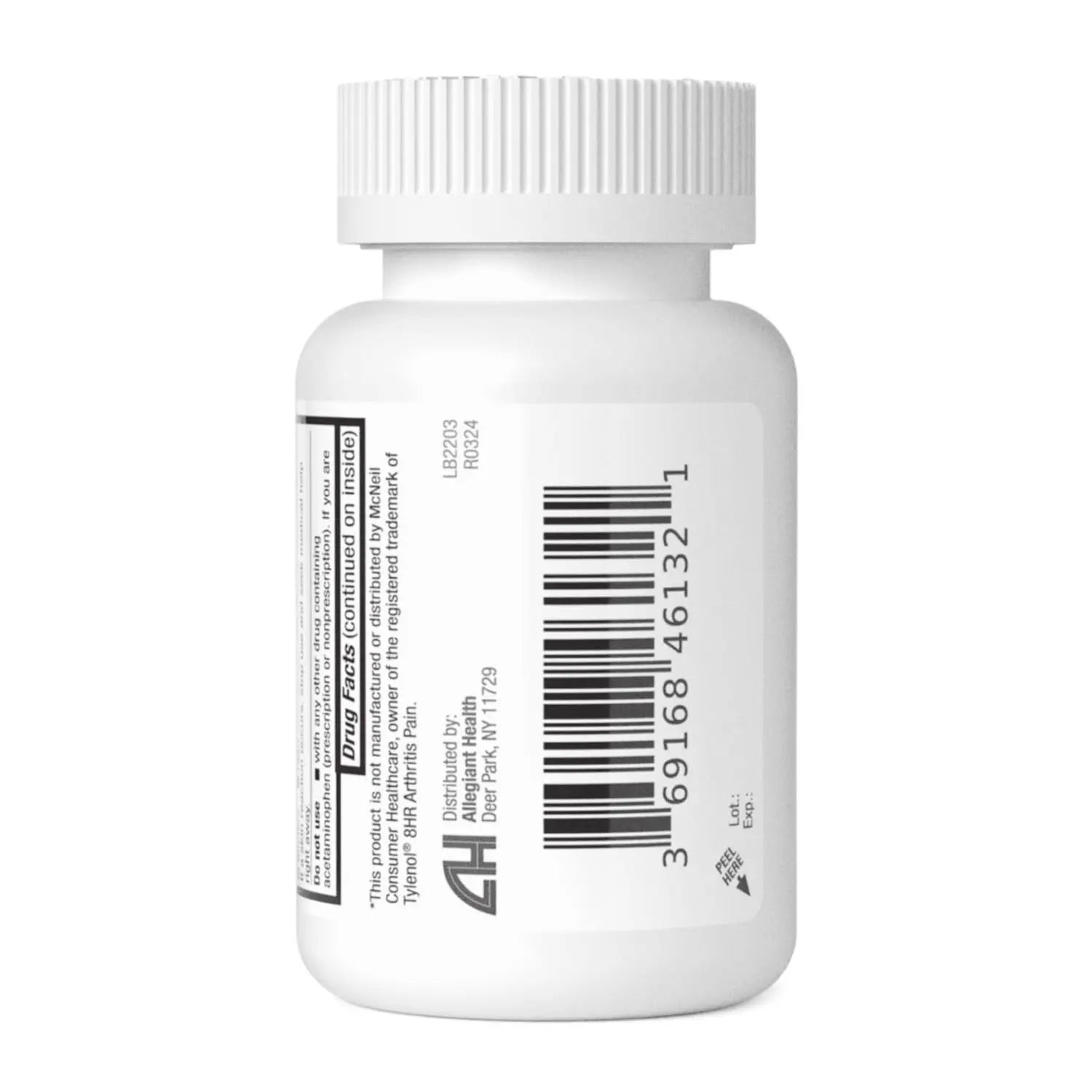 HealthA2Z® Pain Relief Extended Release | Acetaminophen 650mg | 8 Hours | Arthiritis Pain | Pain Reliever - Fever Reducer | Contains no Aspirin (100 Count) HealthA2Z Au supplements