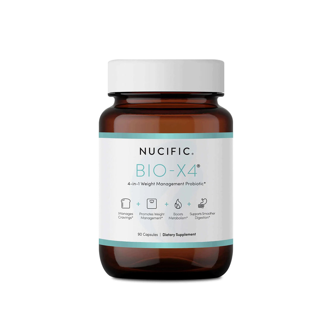 Nucific® Bio-X4 4-in-1 Weight Management Probiotic Supplement, 90 Count. Nucific Au supplements