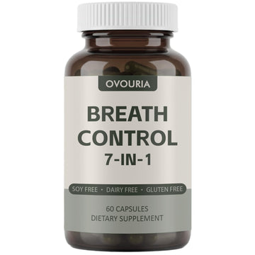 TANSPRESSO ovouria Breath & Gut Balance Capsules - 7-in-1 Formula with Probiotics, Zinc Gluconate & Magnesium Citrate for Fresh Breath, Chronic Halitosis Relief & Digestive Wellness, 60 Count(1pc) TANSPRESSO Au supplements