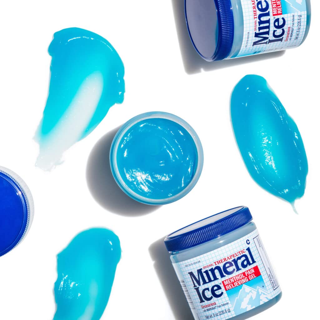 Mineral Ice Pain Relieving Gel - 8 oz, Pack of 4 Mineral Ice Au supplements