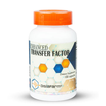 Transfer Factor Enhanced, 100 Natural Capsules, Immune Support - Transfer Factor Multi Immune from Cow Colostrum, Egg Yolk & Special Blend of Mushrooms Dislafarm Au supplements