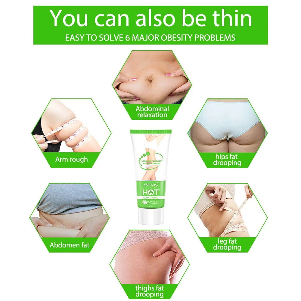 Hot Cream 2 Pack, Cellulite Slimming & Firming Cream, Body Fat Burning Massage Gel AIQIUSHA Au supplements