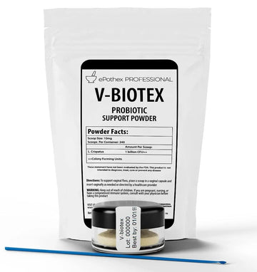 EPOTHEX V-Biotex - Pure L. Crispatus Probiotic Powder | Vaginal Probiotic | Promotes Vaginal & Urinary Health EPOTHEX Au supplements