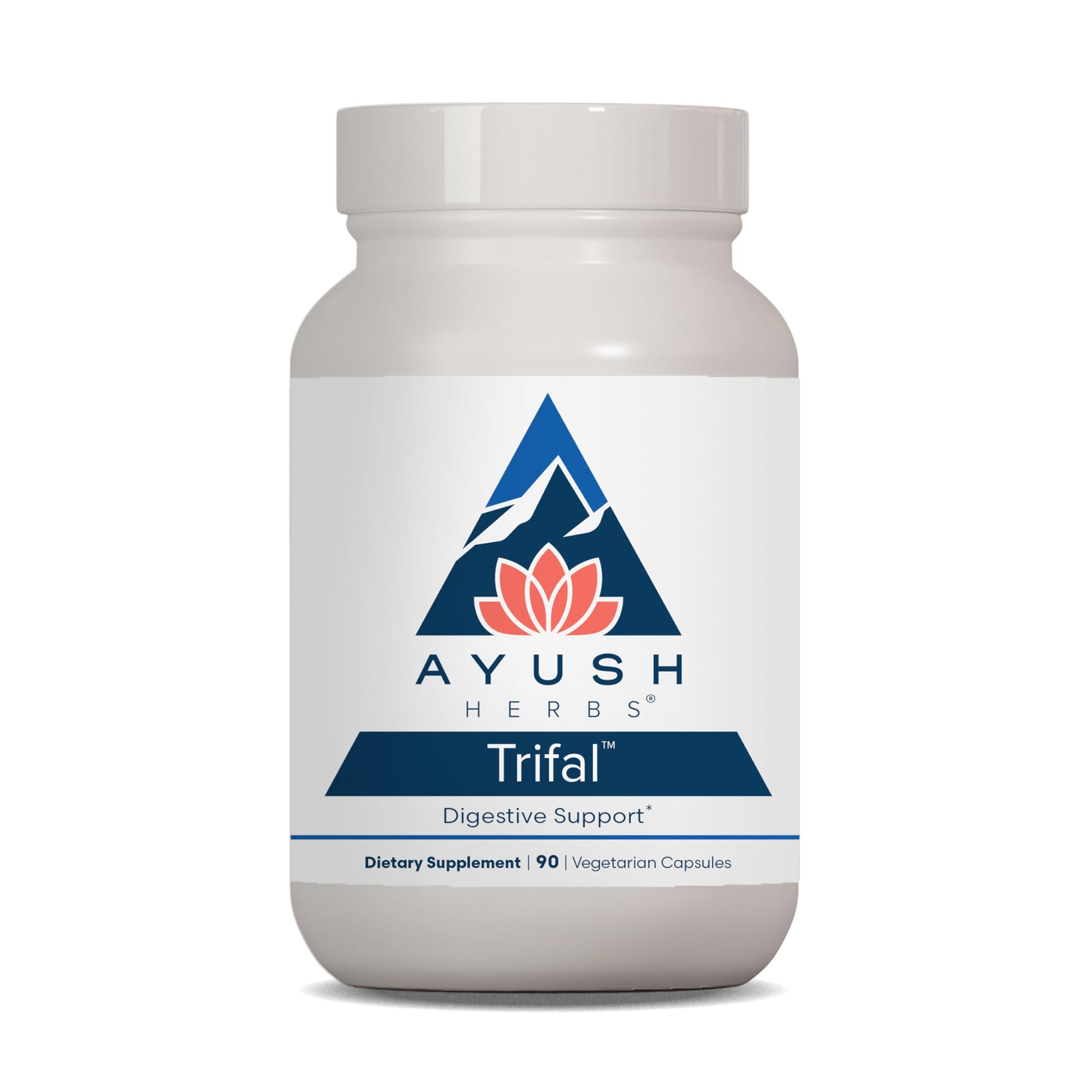 Ayush Herbs Trifal Digestive Support with Amla - Triphala Supplement for Women & Men, Promotes Balanced Digestion, Antioxidant Rich, Made with Organic Ingredients - 90 Vegetarian Capsules (1 Count) Ayush Herbs Au supplements