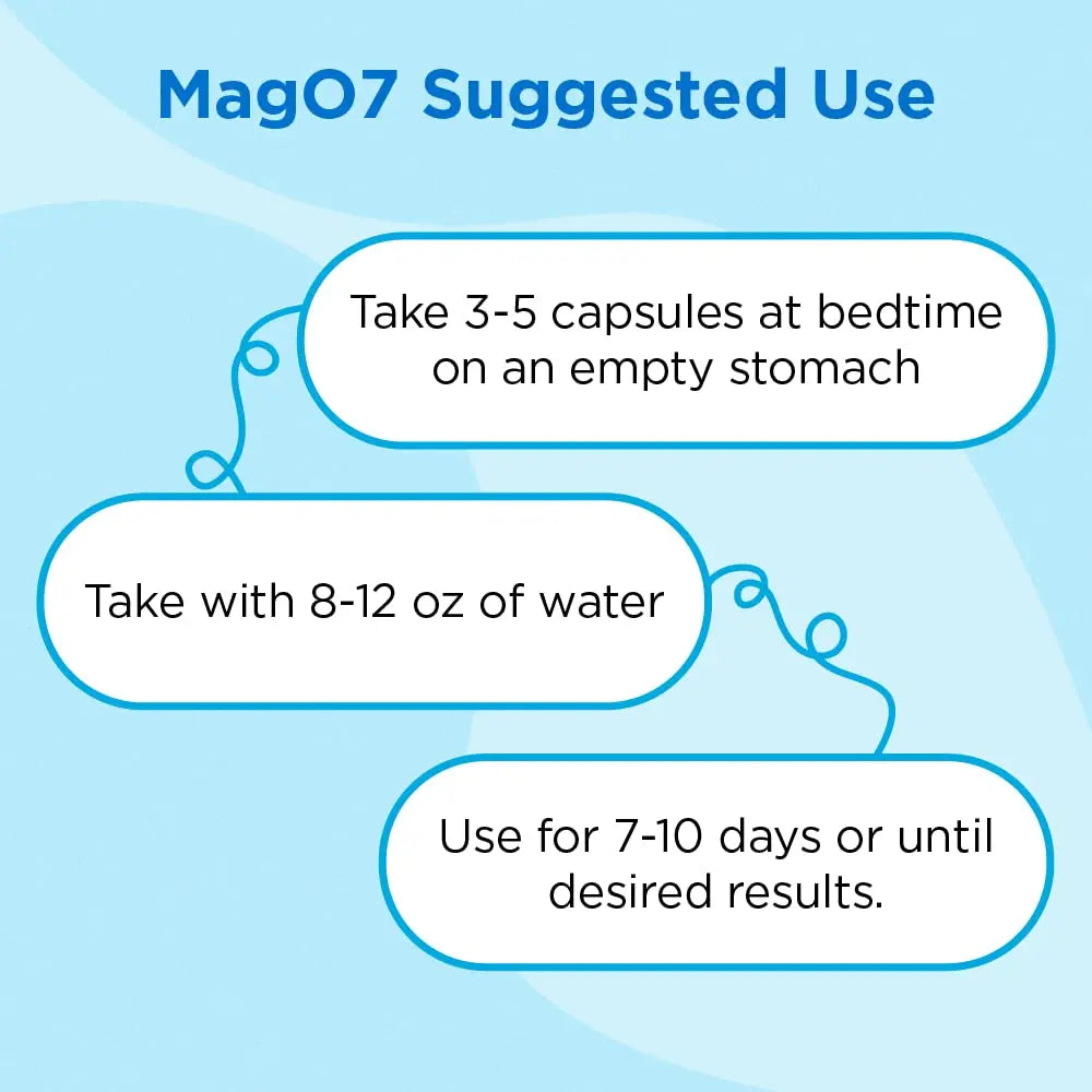 nbpure Mag O7 Oxygen Digestive System and Colon Cleanse and Detox Capsules nbpure Au supplements
