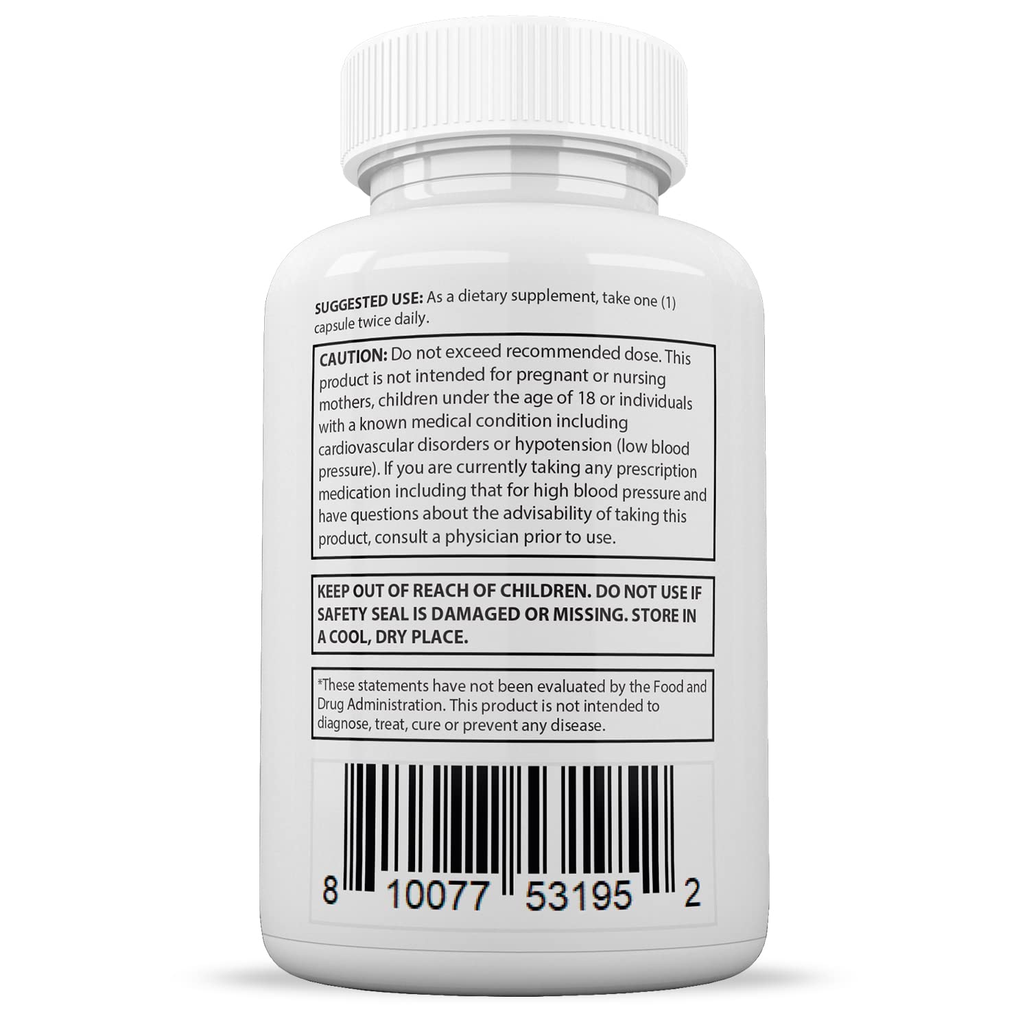Justified Laboratories (2 Pack Blood Balance Advanced Formula 620MG Formula Supplement Pills 120 Capsules Justified Laboratories Au supplements