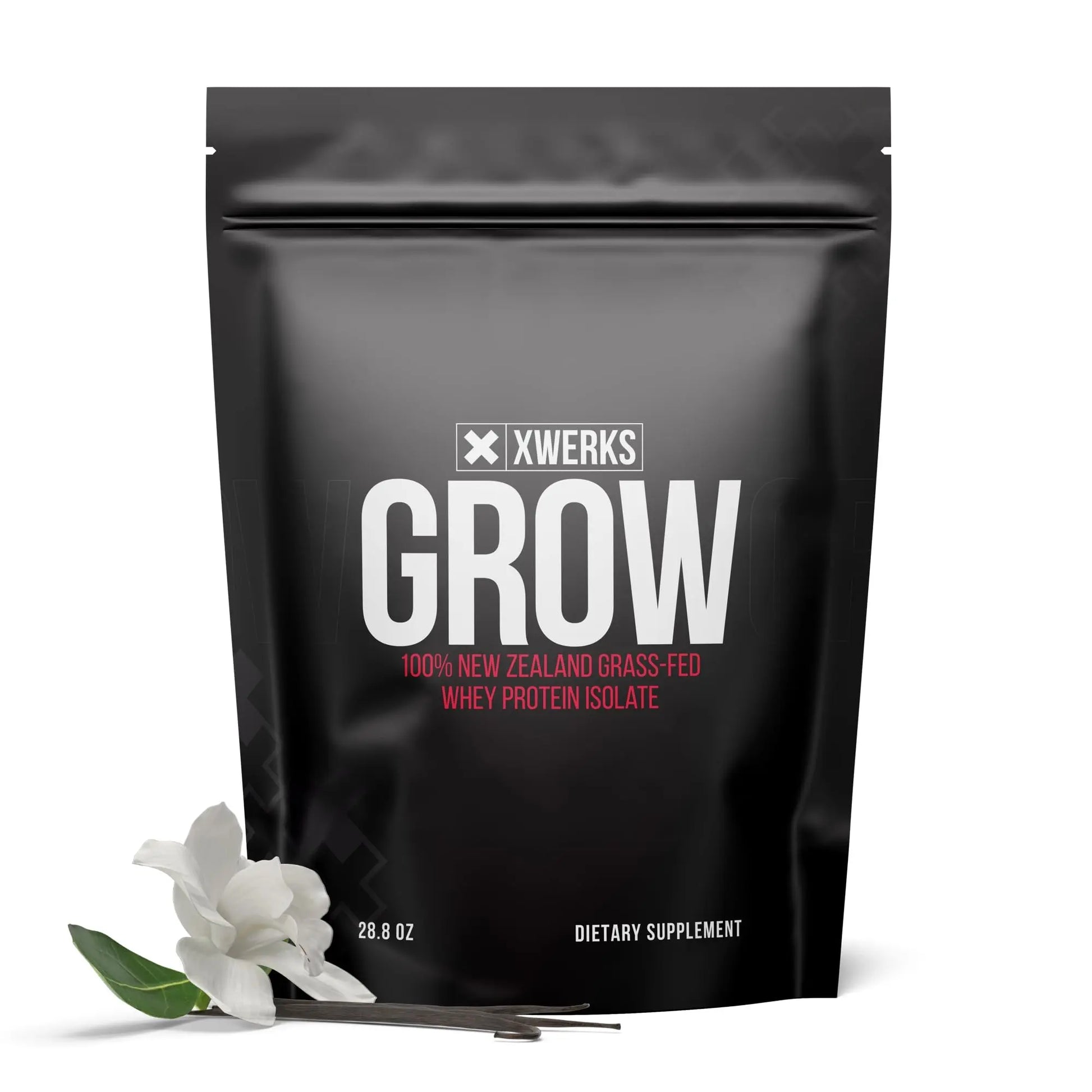 Xwerks Grow 100% New Zealand Grass-Fed Whey Protein - 25g of Pure Isolate Protein Xwerks Au supplements