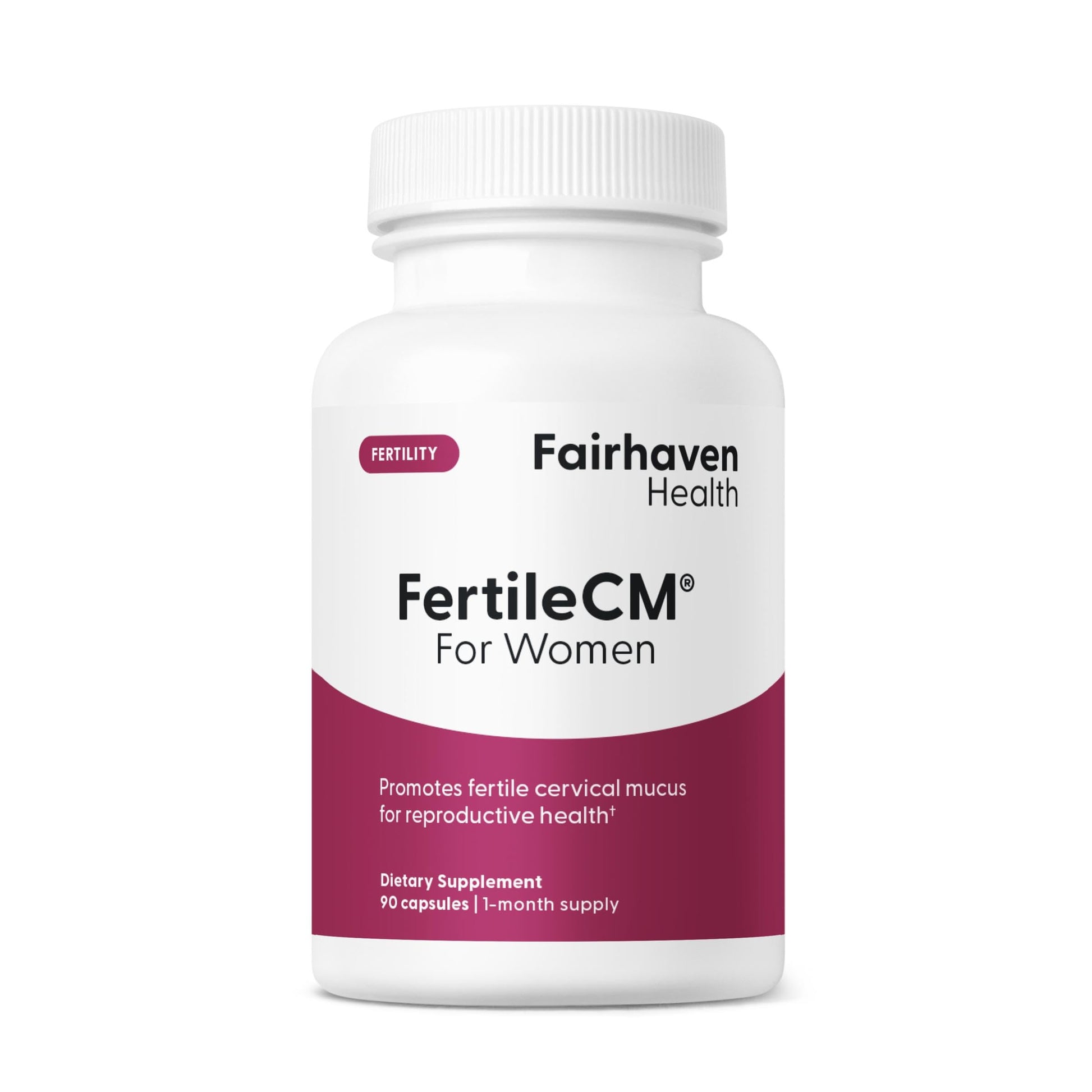 Fairhaven Health FertileCM Fertility Supplement for Women, Capsules - Fertile Cervical Mucus, Ovulation Cycle, Includes L-Arginine, N-Acetyl-Cysteine, Grape Seed Extract and Vitamin C - 90 Capsules Fairhaven Health Au supplements