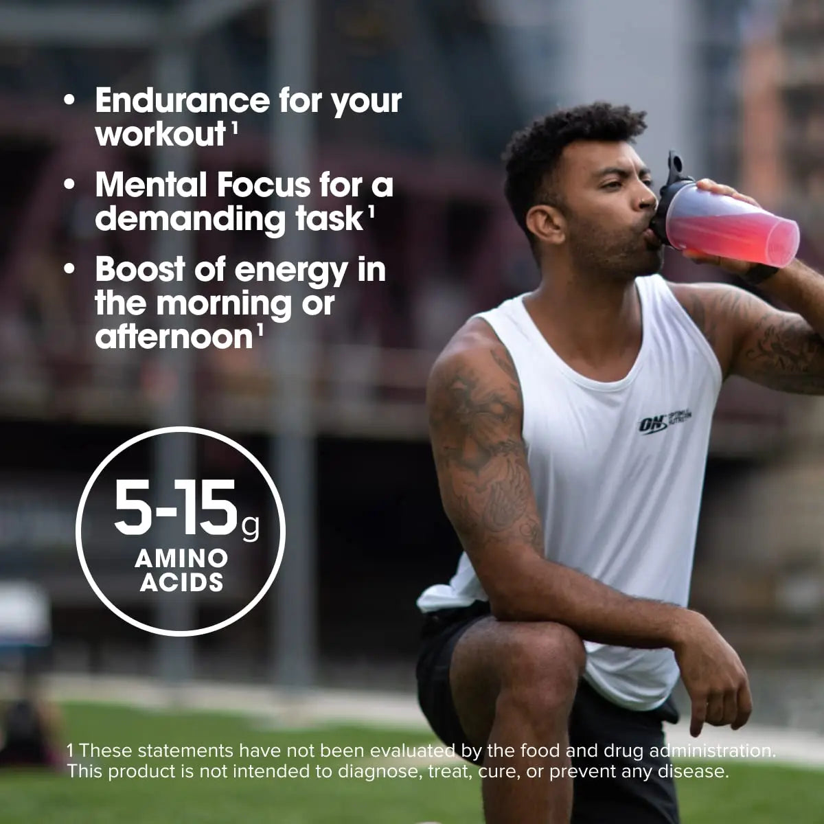 Optimum Nutrition Amino Energy - Pre Workout with Green Tea, BCAA, Amino Acids, Keto Friendly, Green Coffee Extract, Energy Powder Optimum Nutrition Au supplements