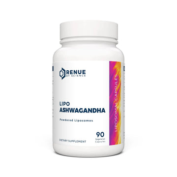 Renue By Science Ashwagandha | High Strength Liposomal Ashwagandha Supplements | 90 Ashwaganda Capsules - 200mg Ashwagandha per Serving | Non-GMO | Made in The USA Third-Party Tested Renue By Science Au supplements