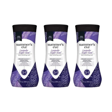 Summer's Eve Night-Time Cleansing Wash, Lavender, 12 Fl Oz (Pack of 3) Summer's Eve Au supplements