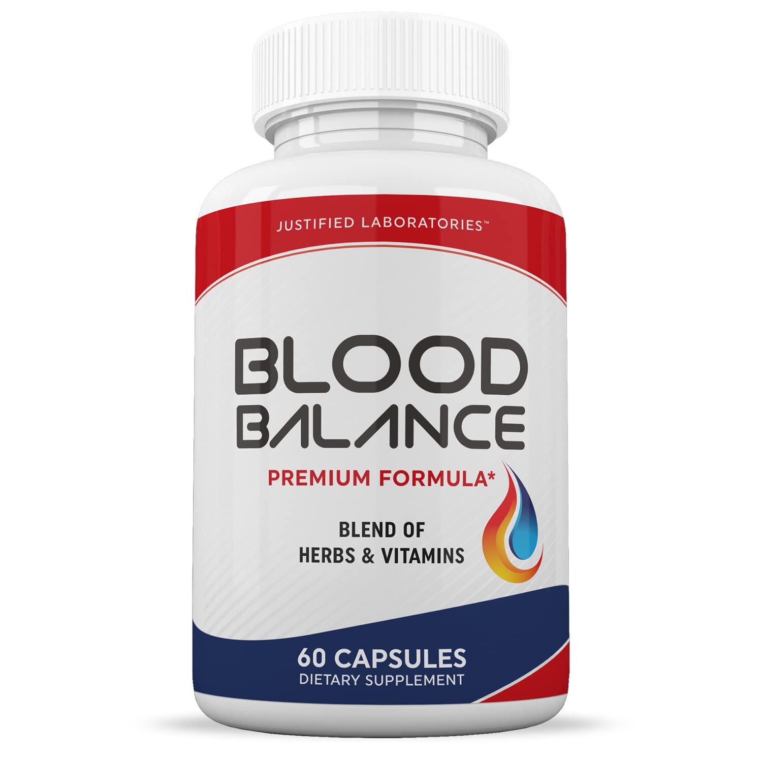 Justified Laboratories (2 Pack Blood Balance Advanced Formula 620MG Formula Supplement Pills 120 Capsules Justified Laboratories Au supplements