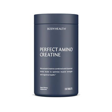 BodyHealth Creatine Monohydrate Tablets – Vegan Pre Workout Supplement with PerfectAmino, BCAAs & EAAs – Keto-Friendly, Muscle Recovery & Energy Support – 5g Creatine Equivalent per Serving BodyHealth Au supplements