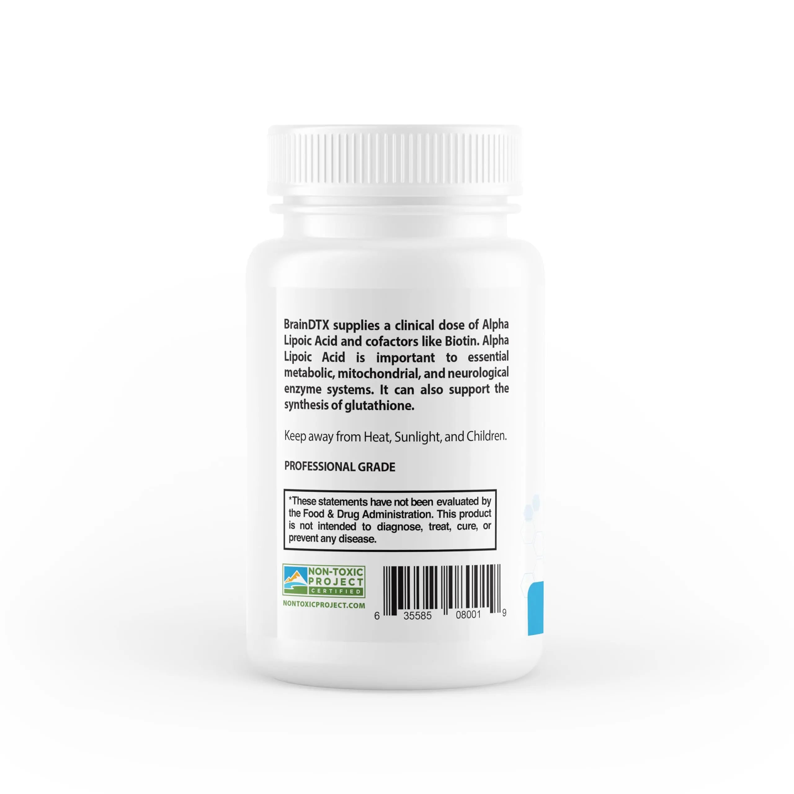 True Cellular Formulas BrainDTX - Supports Cognitive Function, Focus & Mental Clarity - Promotes Clear Thinking & Memory - with Alpha Lipoic Acid & Biotin - Antioxidant Support - 60 Capsules True Cellular Formulas Au supplements