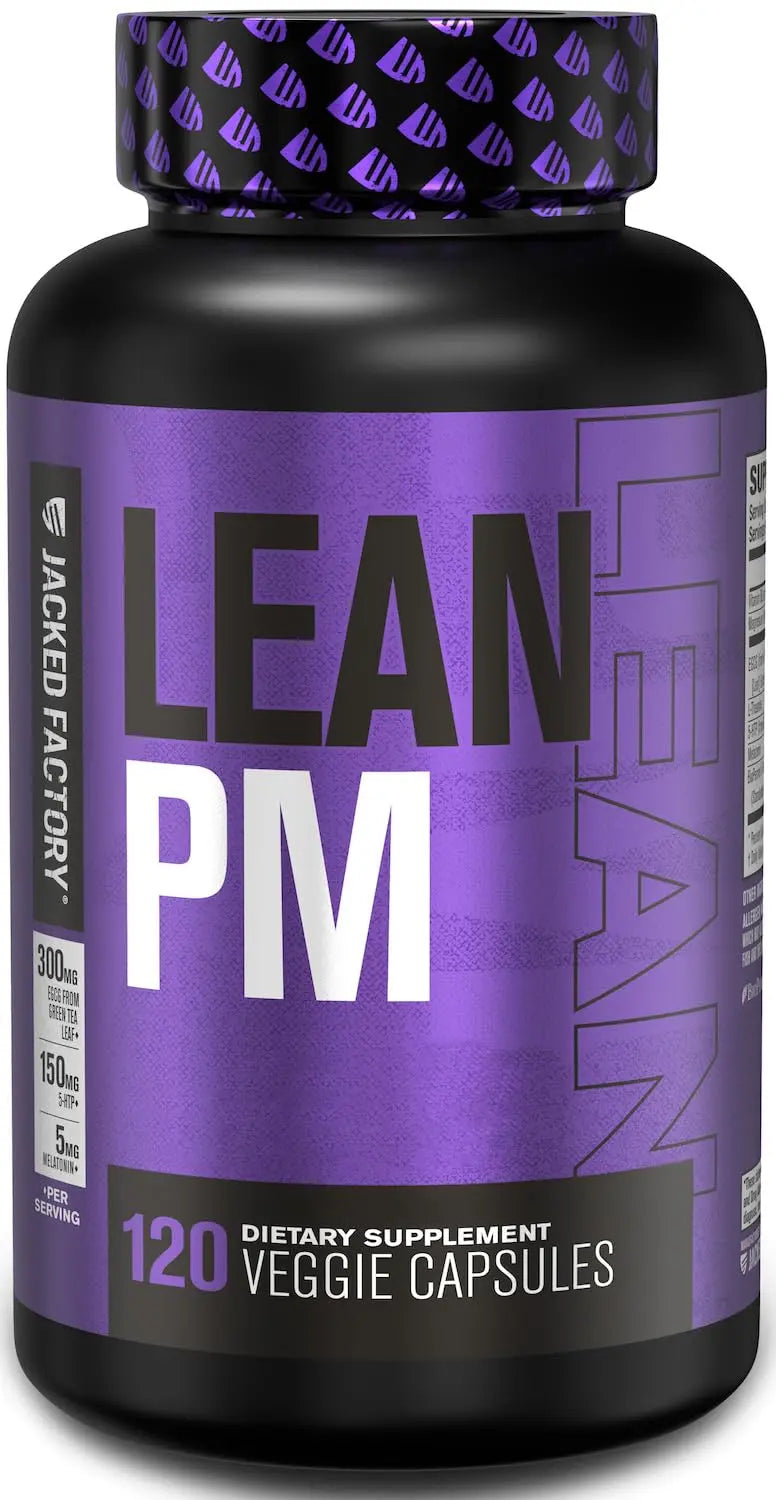 Jacked Factory Lean PM Night Time Body Support and Sleep Aid Supplement - Sleep Sup Jacked Factory Au supplements