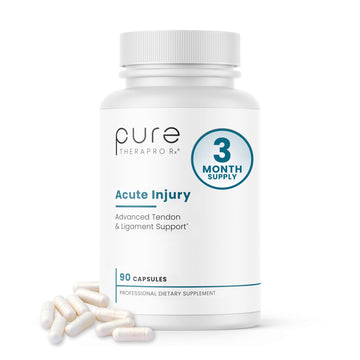 Pure Therapro Rx Acute Injury | Tendon & Ligament Support | Convenient Once a Day Clinical Dose | Supports Tendon Health, Movement & Physical Function | Pharm-Grade (90 Capsules) Pure Therapro Rx Au supplements