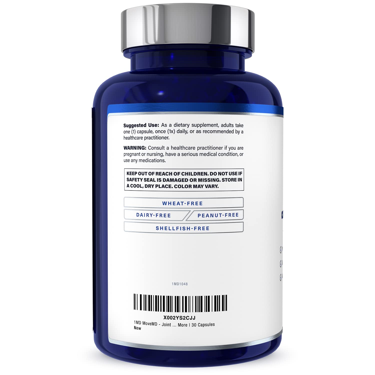 1MD Nutrition MoveMD - Joint Health Supplement - Doctor Formulated | with Collagen, Astaxanthin, and More | 30 Capsules (3-Pack) 1MD Nutrition Au supplements