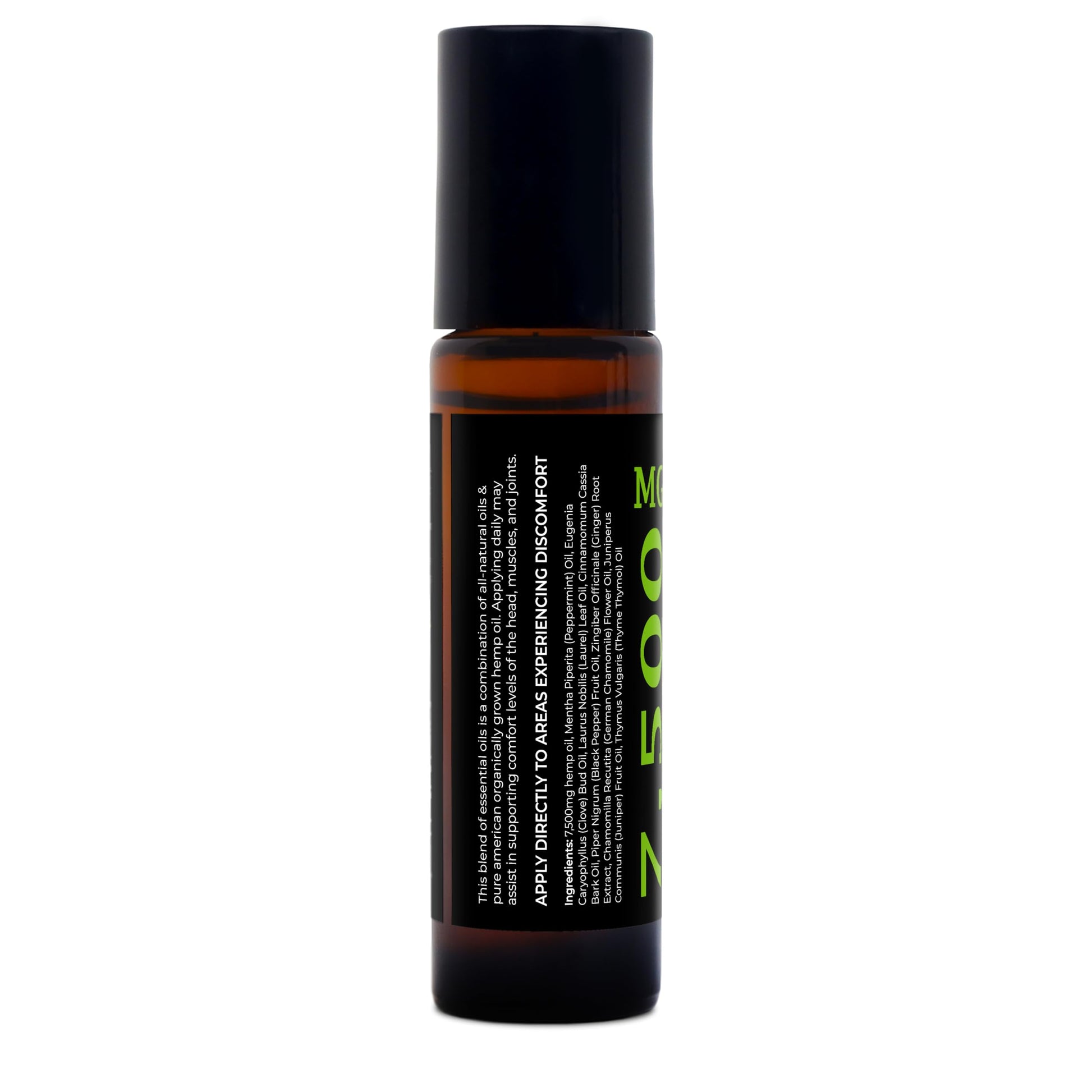 GreenIVe 7,500mg Hemp Roll-On Quick Soothe Therapeutic Essential Oil Blend for Topical Targeting Roll-On (4 Pack) GreenIVe Au supplements