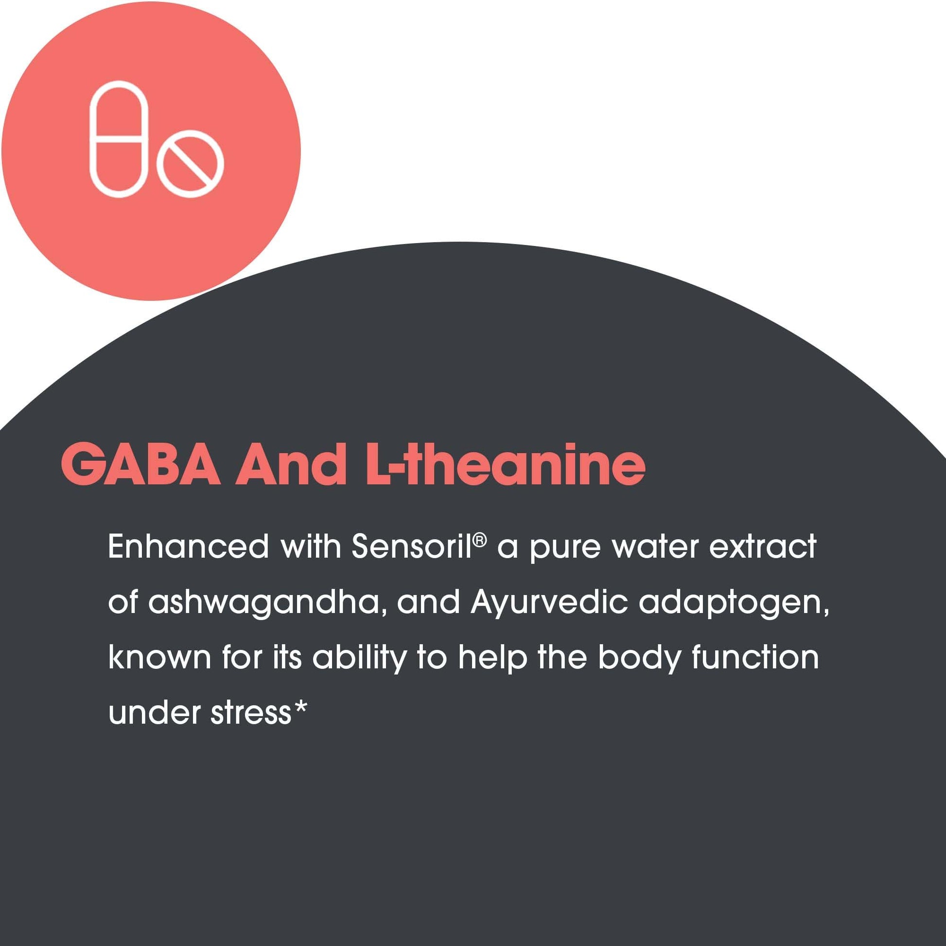 ARG Zen Adapt - 200 mg L-Theanine, 125 mg Ashwagandha & 550 mg GABA - Supports Stress Response and Calmness - Vegetarian Capsules - Hypoallergenic Formula - 30 Servings - 60 Capsules Allergy Research Group Au supplements