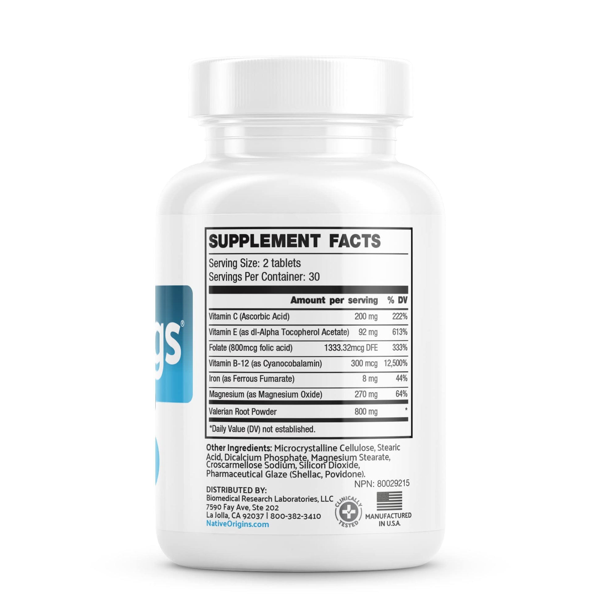 Calm Legs Natural for Natural Itching, Crawling, Tingling and Agitated Leg with Iron, Magnesium, and Valerian Root (60 Tablets)… Calm Legs Au supplements
