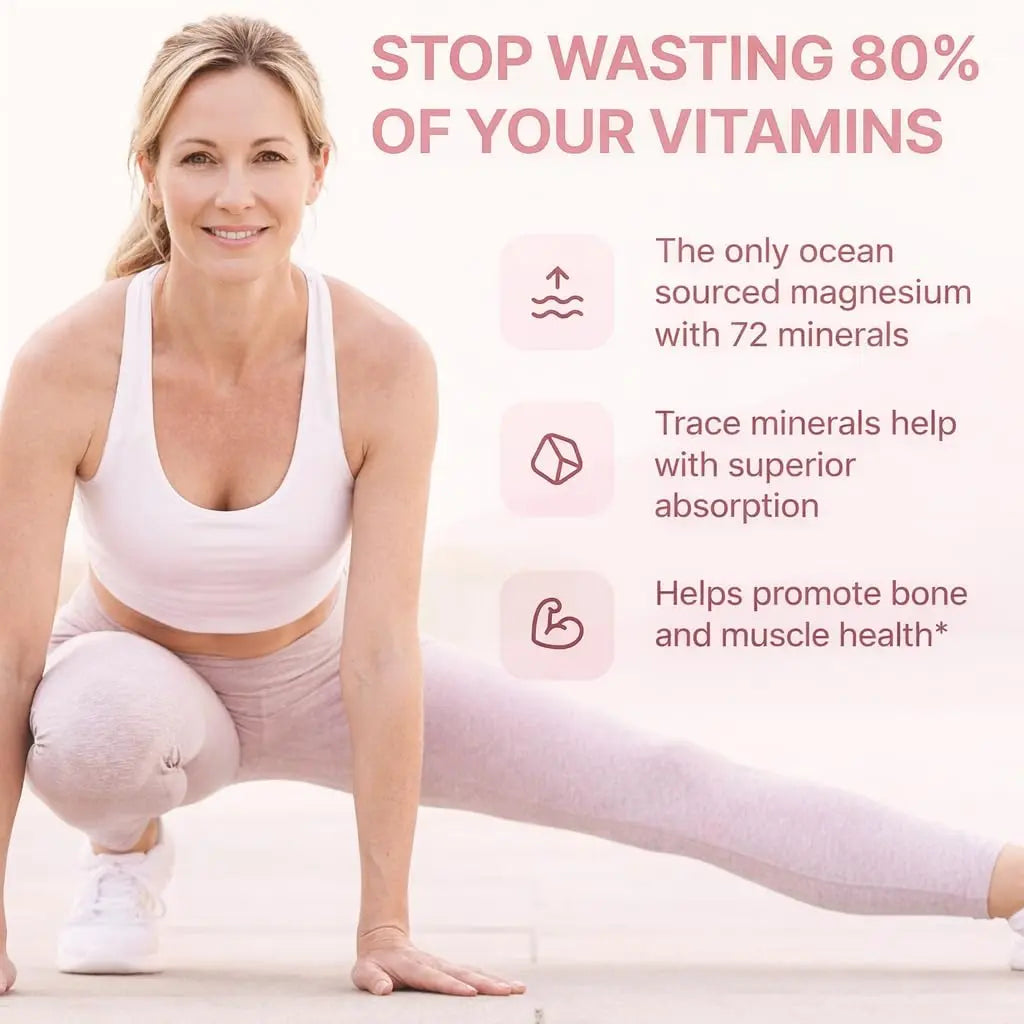 Magnesium Complex for Women – Spectrum 5-Form Magnesium Complex (500 mg), High Absorption Glycinate, Citrate, Oxide & Malate – Vegan, Non-GMO Supports Sleep, Energy, Hormone & Bone – 60 Capsules GlowTrue Au supplements