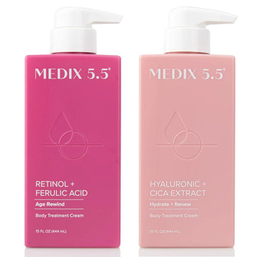 Medix 5.5 Retinol Body Lotion + Hyaluronic Acid Cream, Moisturizer Body & Face Lotion Medix 5.5 Au supplements