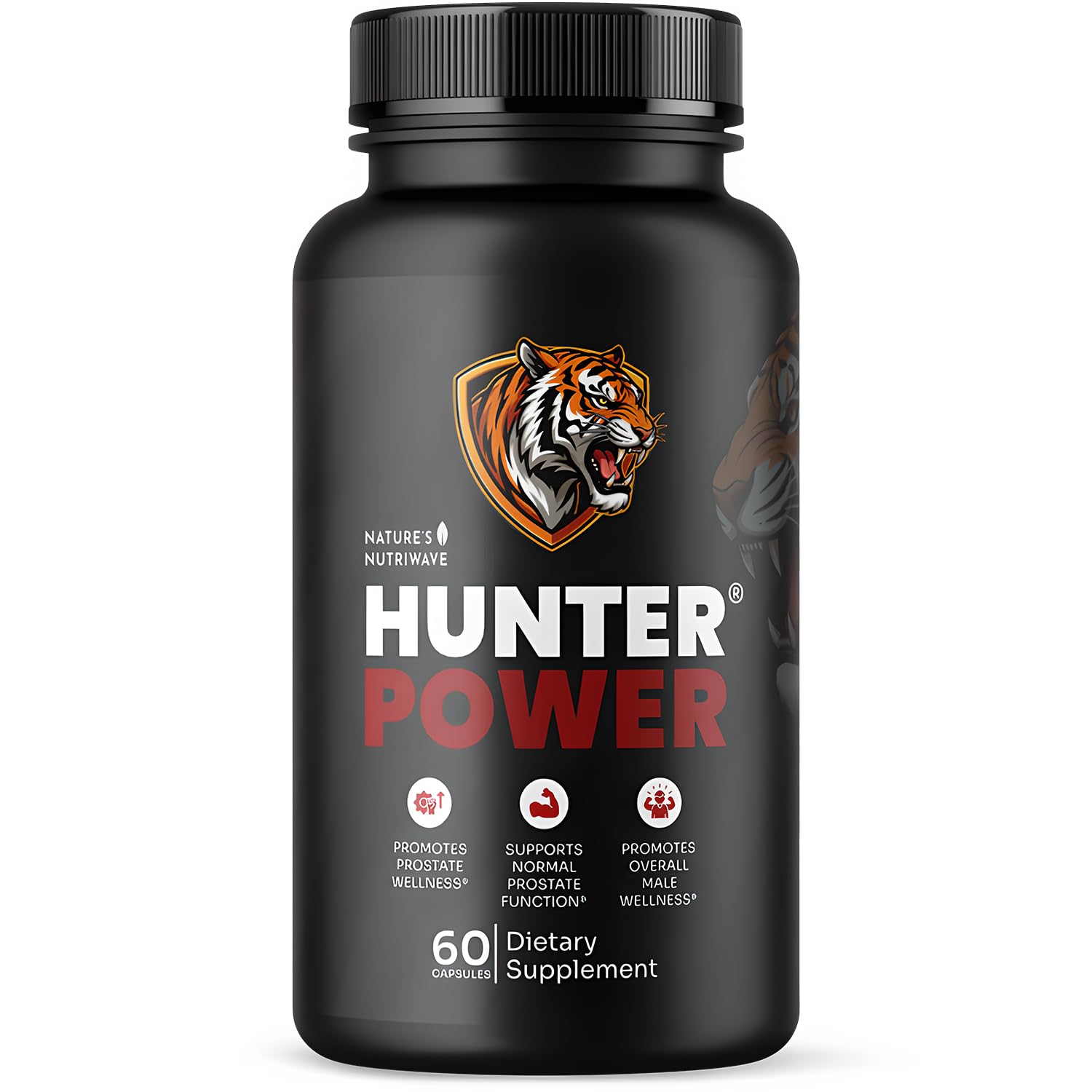 HunterPower – Hunter Power Daily Botanical Supplement with Saw Palmetto, Tongkat Ali, Nettle, Wild Yam & Horny Goat Weed – Non-GMO, Stimulant-Free Formula, Made in USA – 60 Capsules, 1 Month Supply Nature’s NutriWave Au supplements