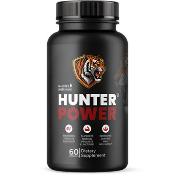 HunterPower – Hunter Power Daily Botanical Supplement with Saw Palmetto, Tongkat Ali, Nettle, Wild Yam & Horny Goat Weed – Non-GMO, Stimulant-Free Formula, Made in USA – 60 Capsules, 1 Month Supply Nature’s NutriWave Au supplements