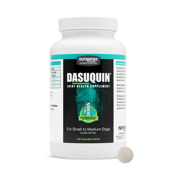 Nutramax Dasuquin for Small to Medium Dogs, Joint Health Supplement, Contains Glucosamine for Dogs, Plus Chondroitin, ASU and More, Supports Healthy Joints, Chewable Tablets, 150 Count Nutramax Laboratories Au supplements