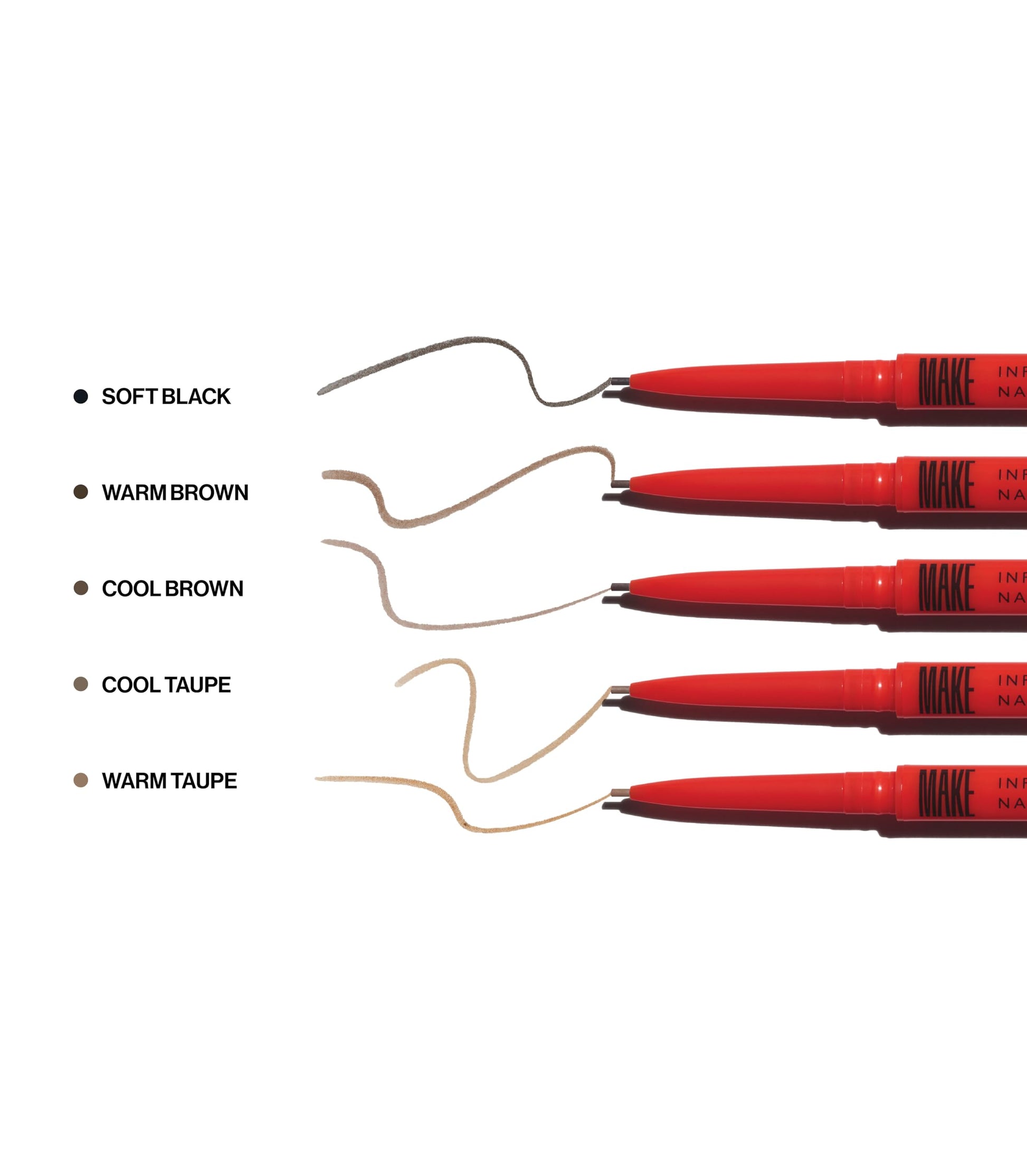 MAKE Beauty Nano Brow, Micro Eyebrow Pencil. Long-Lasting Smudgeproof Eye Brow Makeup for Hairlike Lines. Precision Liner for Natural-Looking Eyebrows - Shade, Warm Taupe MAKE Au supplements
