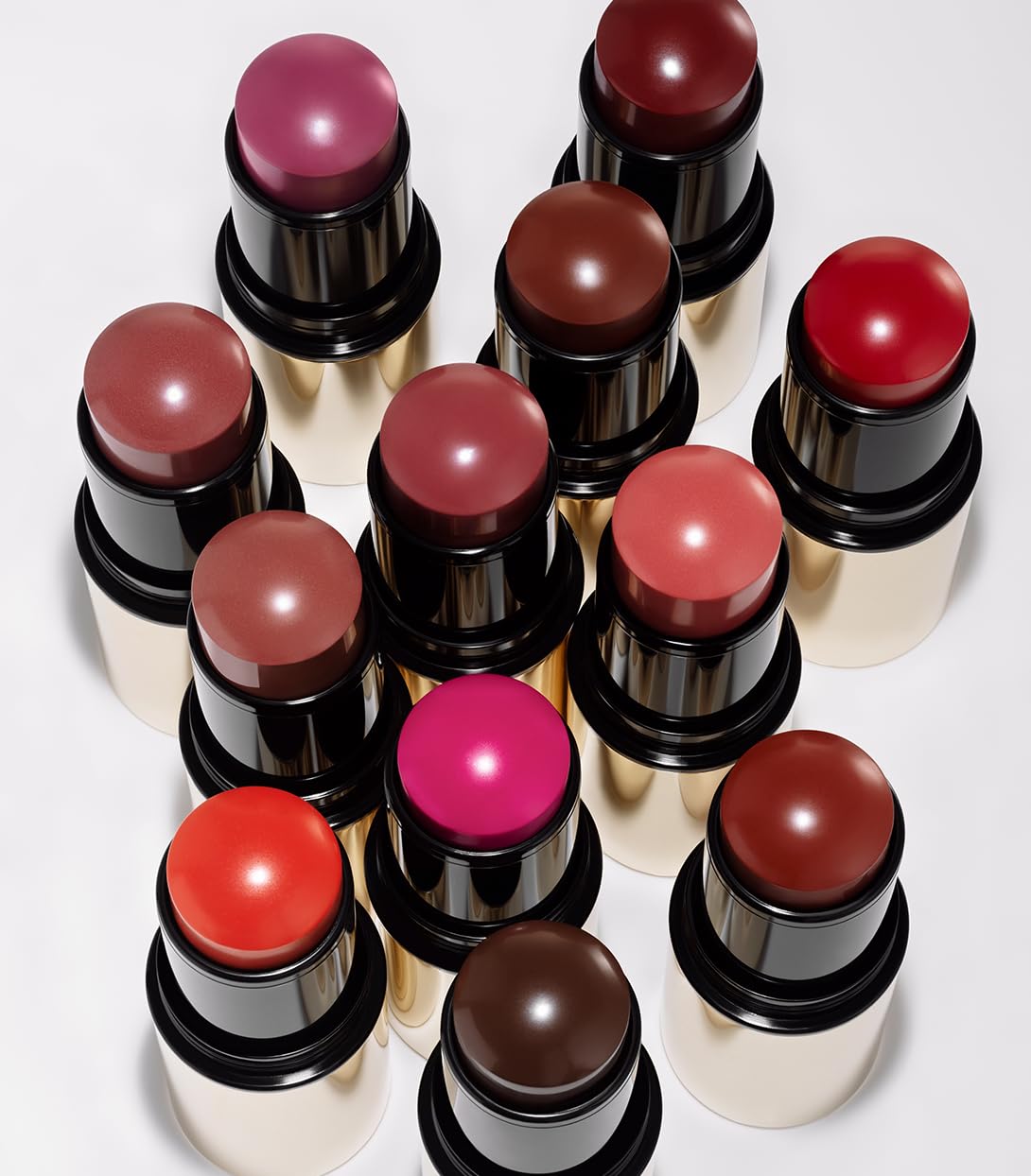 MAKE Beauty Heat Stroke Cream Blush Stick for Cheeks with Natural Hydrating Dewy Finish. Creamy Gel Blush Balm - Shade Baked, Deep Chocolate Brown Cheek Tint MAKE Au supplements