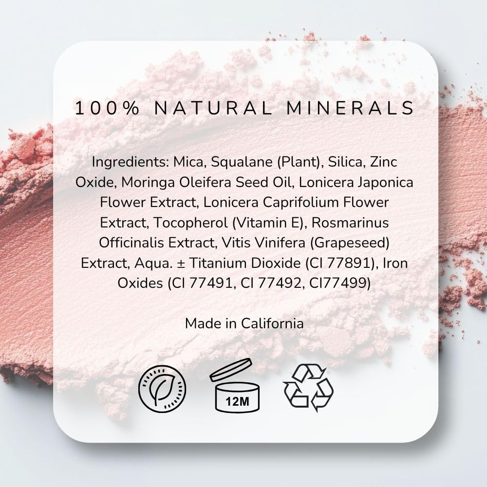 Emani Blush & Bronzer - Natural Mineral Pressed Bronzer for Face - Radiant Skin Blush for Sun Kissed Glow, All Skin Types including Sensitive Skin, Copacabana Emani Au supplements