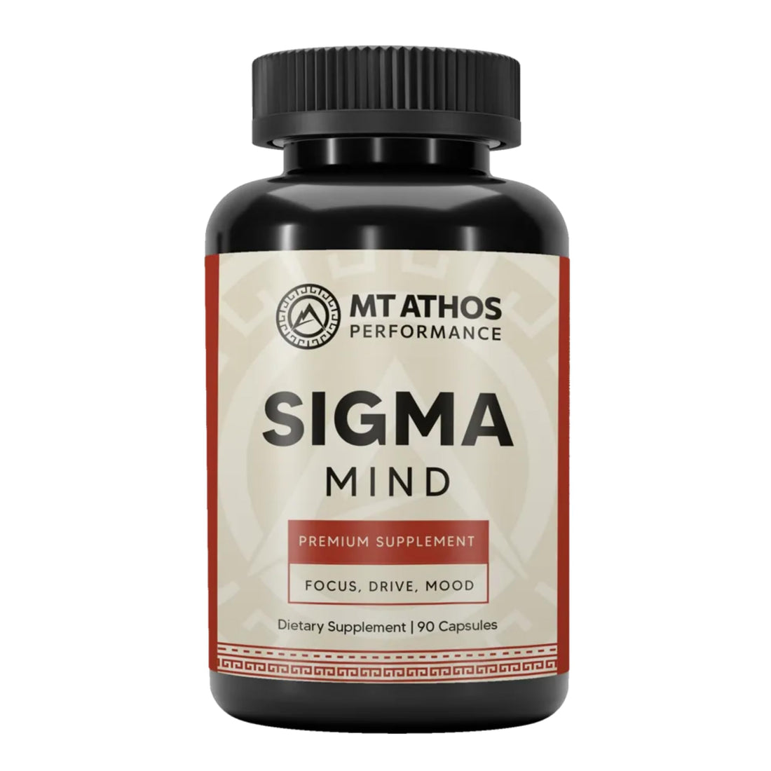 Mt. Athos Performance Sigma Mind | Potent Nootropic Formula to Support Cognitive Function, Improved Focus, Drive, and Mood | 30 Servings, 90 Capsules Mt. Athos Performance Au supplements