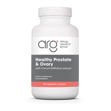 Allergy Research Group Healthy Prostate & Ovary - Traditional Chinese & Vietnamese Herbal Blend with Crinum Latifolium - Supports Reproductive Tissue & Immune Balance - 60 Servings - 180 Capsules Allergy Research Group Au supplements
