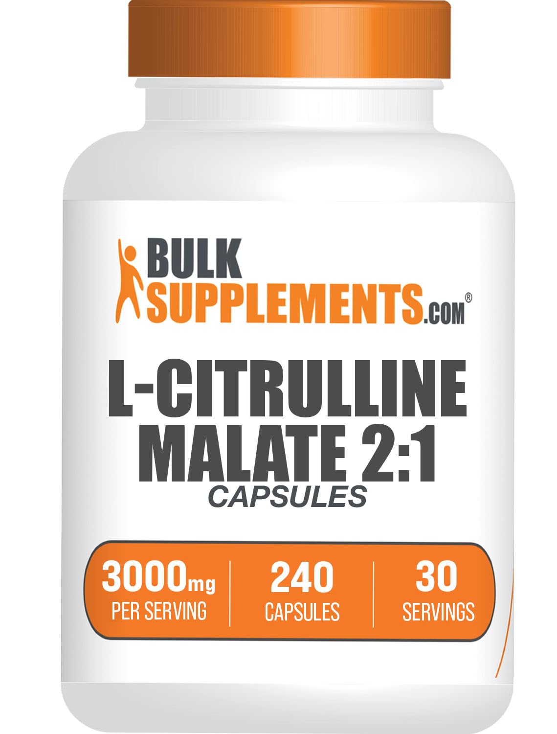 BULKSUPPLEMENTS.COM L-Citrulline Malate Capsules - Citrulline Malate 3000mg BULKSUPPLEMENTS.COM Au supplements