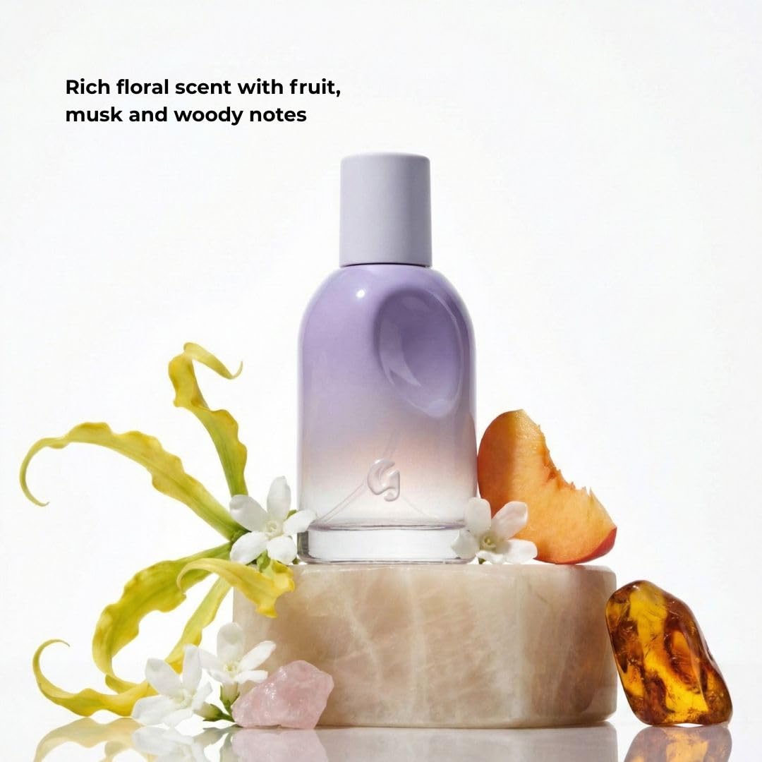 Glossier You Fleur Duo Perfume Gift Set: Fresh Floral Eau de Parfum with Ylang-Ylang, Apricot Skin & Ambrox Notes Glossier Au supplements