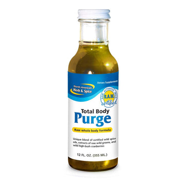 NORTH AMERICAN HERB & SPICE Total Body Purge - 12 fl. oz. - Raw Whole Body Formula - Builds Healthy & Nutritious Diet - Contains Natural Source Phenols, Vitamins, & Minerals - 12 Servings NORTH AMERICAN HERB & SPICE Au supplements