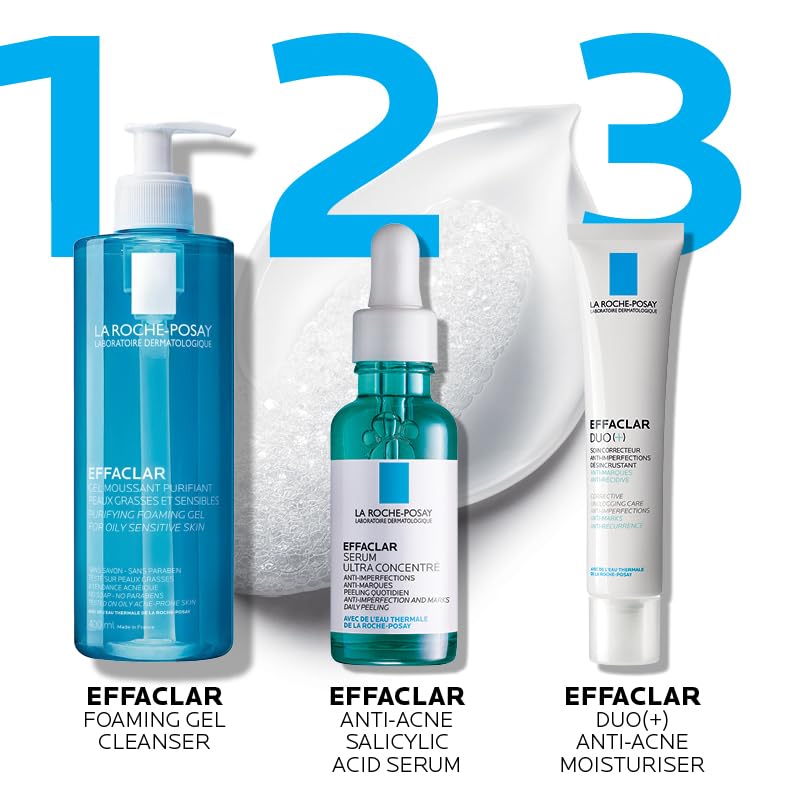La Roche-Posay Effaclar Purifying Foaming Gel Cleanser for Oily Skin La Roche-Posay Au supplements
