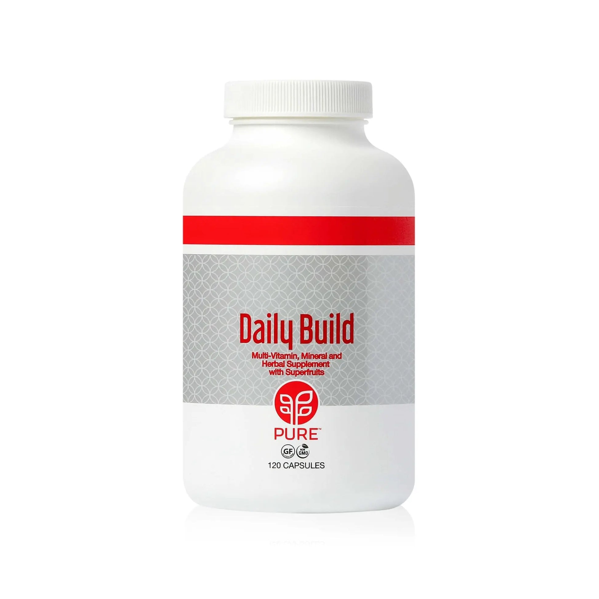 PURE Daily Build | 120 Capsules | Advanced Multivitamin Supplement | Enhanced with Essential Vitamins, Minerals PURE Au supplements