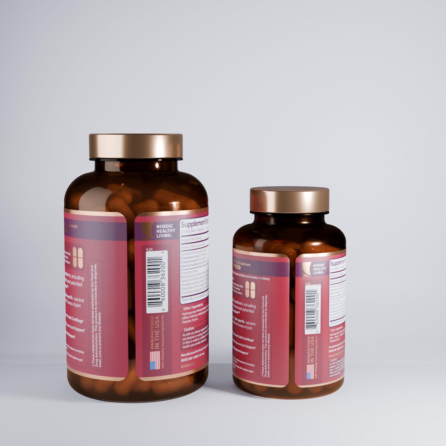 Nordic Healthy Living Joint Food AS SEEN ON TV | Powered by Clinically Studied Tamasteen | Joint Mobility and Comfort with Triple Action Formula (1 Month Supply) Nordic Healthy Living Au supplements