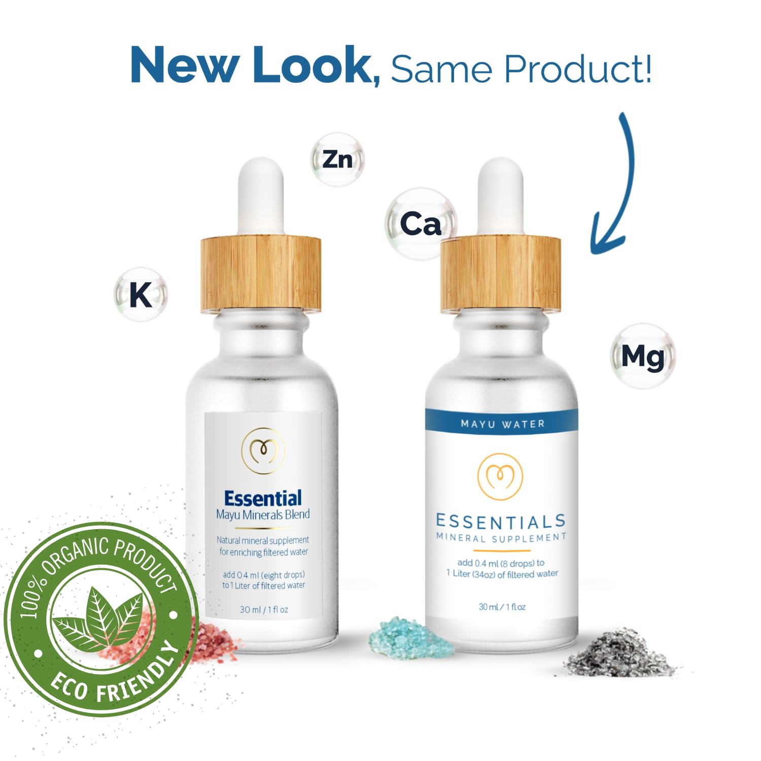 MAYU Trace Mineral Drops - 3 Bottles - 80+ Full-Spectrum Ionic Minerals for Water - Great-Tasting Mineral Supplement for Hydration - Magnesium, Potassium & Zinc - No Additives - 90 Servings mayu Au supplements