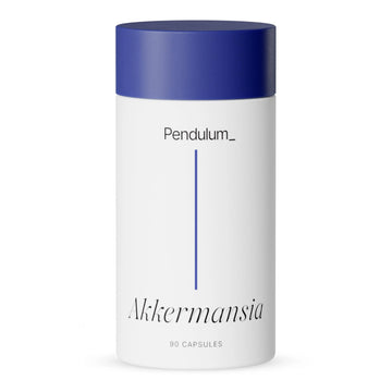 Pendulum Akkermansia Probiotic with Prebiotic Fiber - Delayed Release Capsules, Third-Party Tested, Authentic 100M AFU Live Strain for Gut Health Pendulum Au supplements