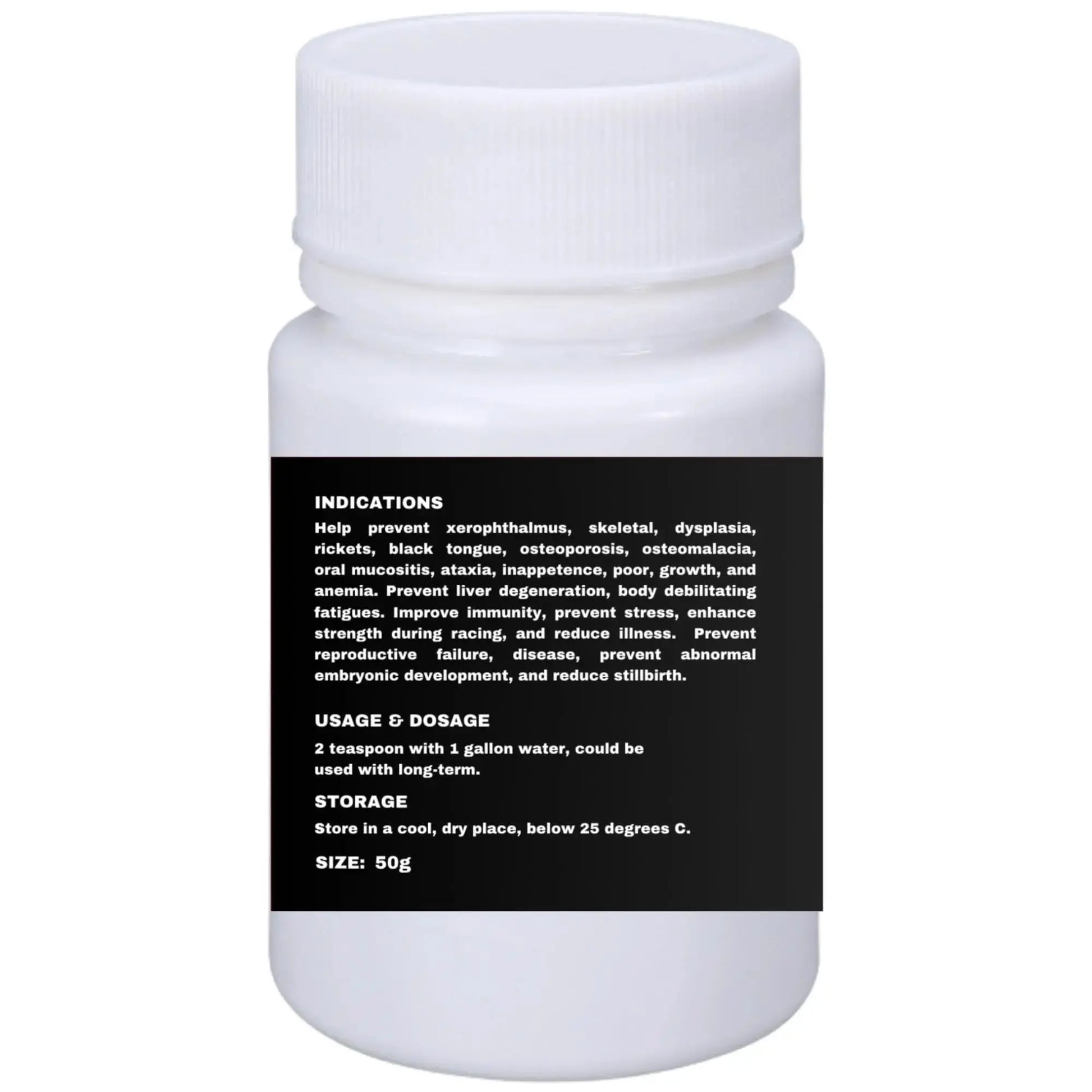 Multivitamin Powder for Pigeons – Ultimate Vitamin Formula for Racing & Breeding – Supports Growth, Bone Strength, Reproductive Health & Feather Health Crown Pet Supplies Au supplements