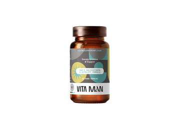 Ultra Life Sport - VITA Man Premium Men's Multivitamin - 30 Capsule Daily Vitamins for Men with Vitamin E, K2 MK-7, and B Vitamins for Maximum Absorption Ultra Life Sport Au supplements