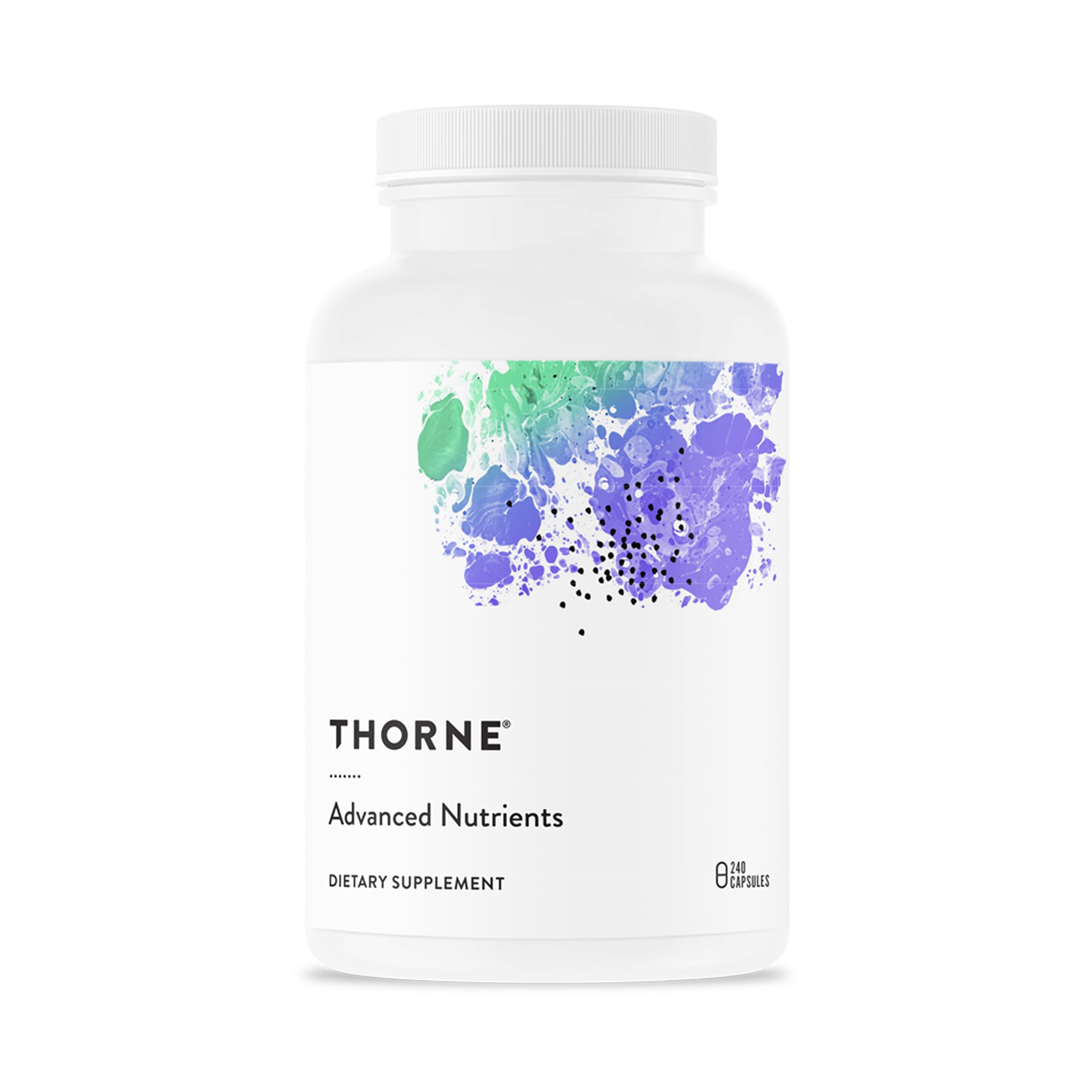 THORNE - Advanced Nutrients - Daily Multi-Vitamin & Mineral Supplement with Nicotinamide Riboside & Resveratrol - NAD Supplement - Third-Party Certified - Gluten, Dairy & Soy-Free - 240 Capsules THORNE Au supplements