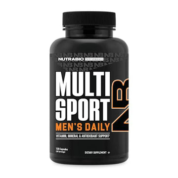 NutraBio Multisport for Men - Mens MultiVitamin - 33 Vitamins, Minerals, Micronutrients - Rich in Antioxidants NutraBio Au supplements