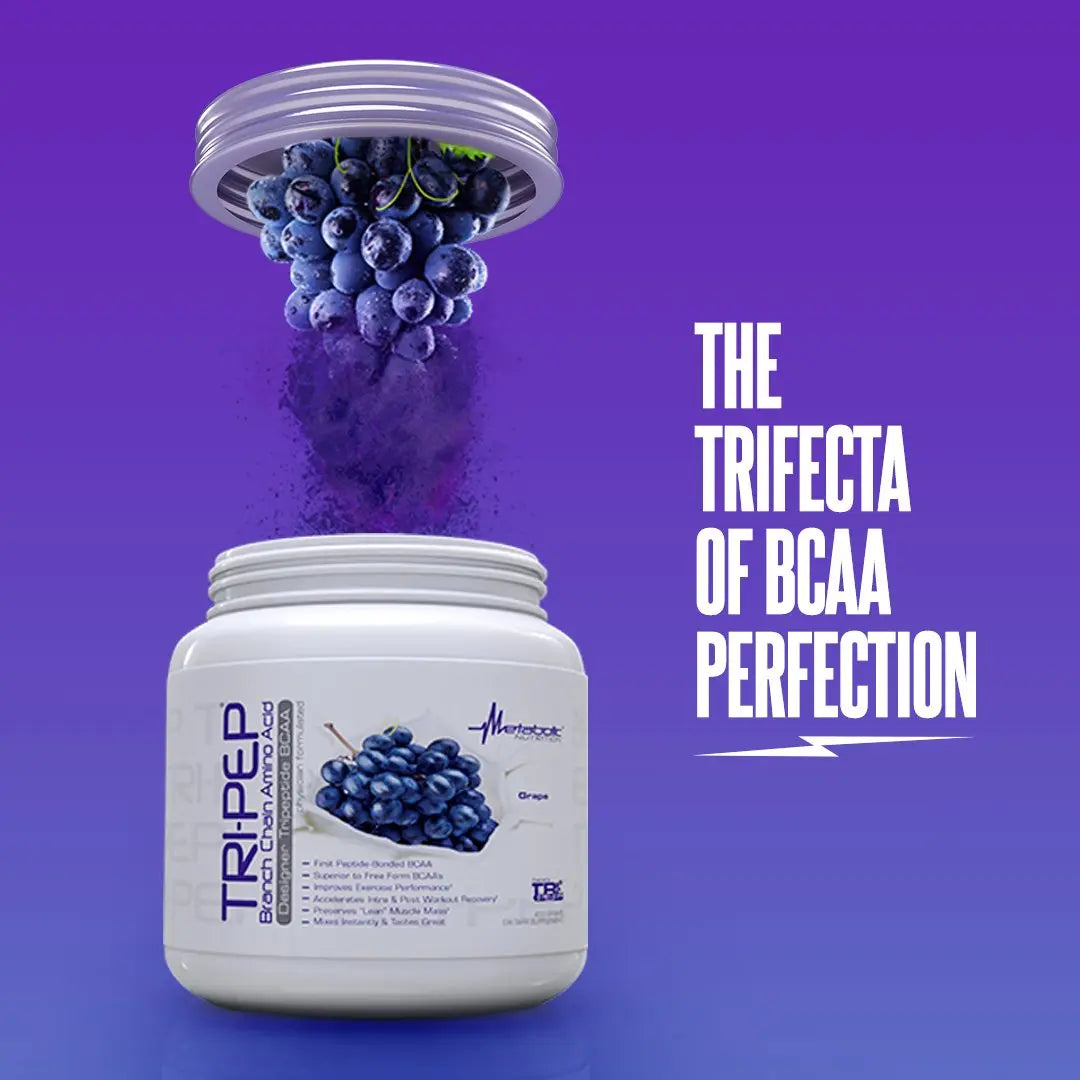 Metabolic Nutrition | TRIPEP - Tri-Peptide Branch Chain Amino Acid, BCAA Powder Metabolic Nutrition Au supplements