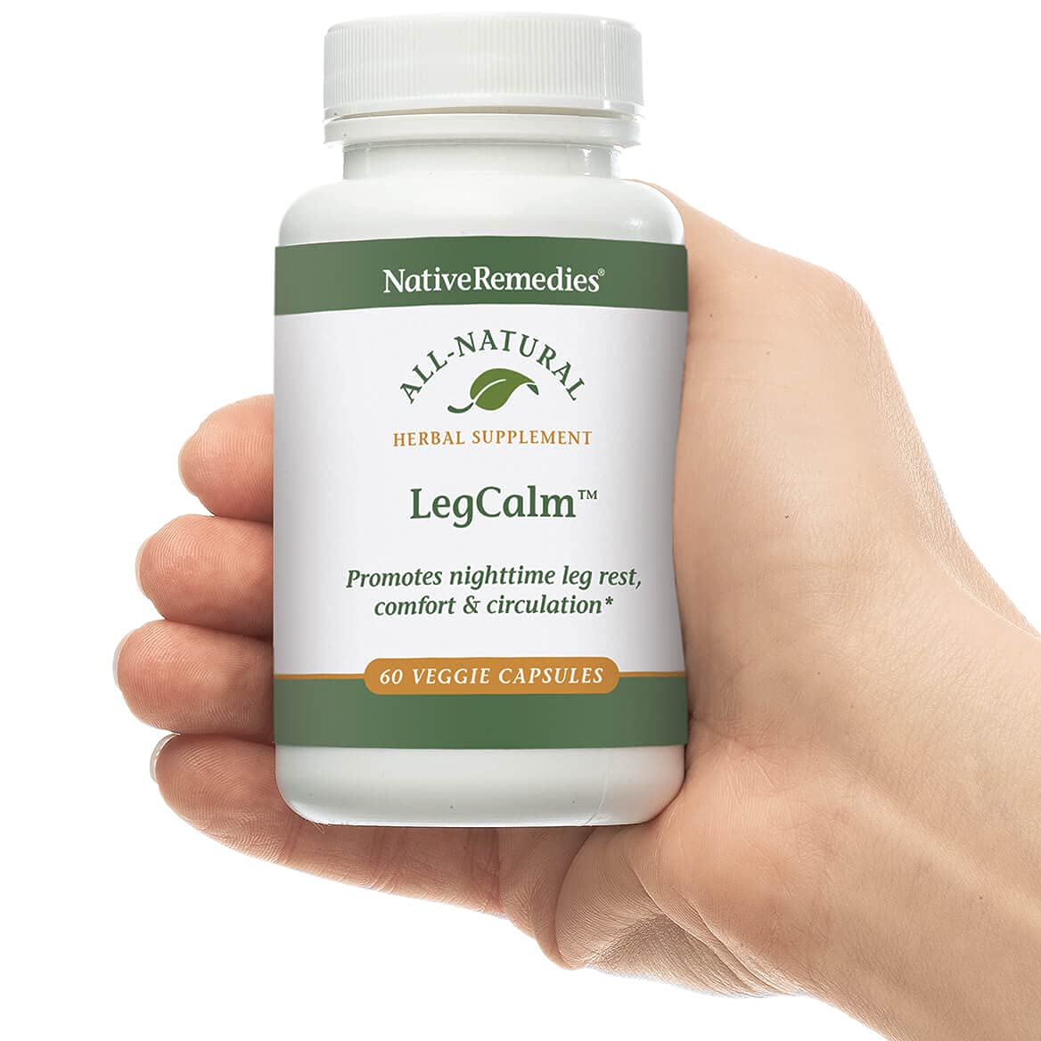 Native Remedies Leg Calm for Rested Legs and Limb Comfort at Night, 60 Veggie Caps Native Remedies Au supplements