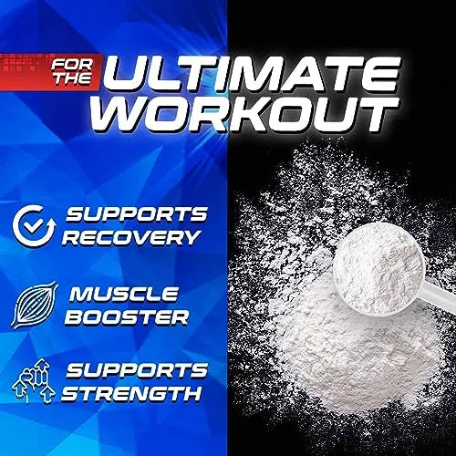 Micronized Creatine Monohydrate Powder - 100% Pure Unflavored Creatine Powder Nature's Nutrition Au supplements