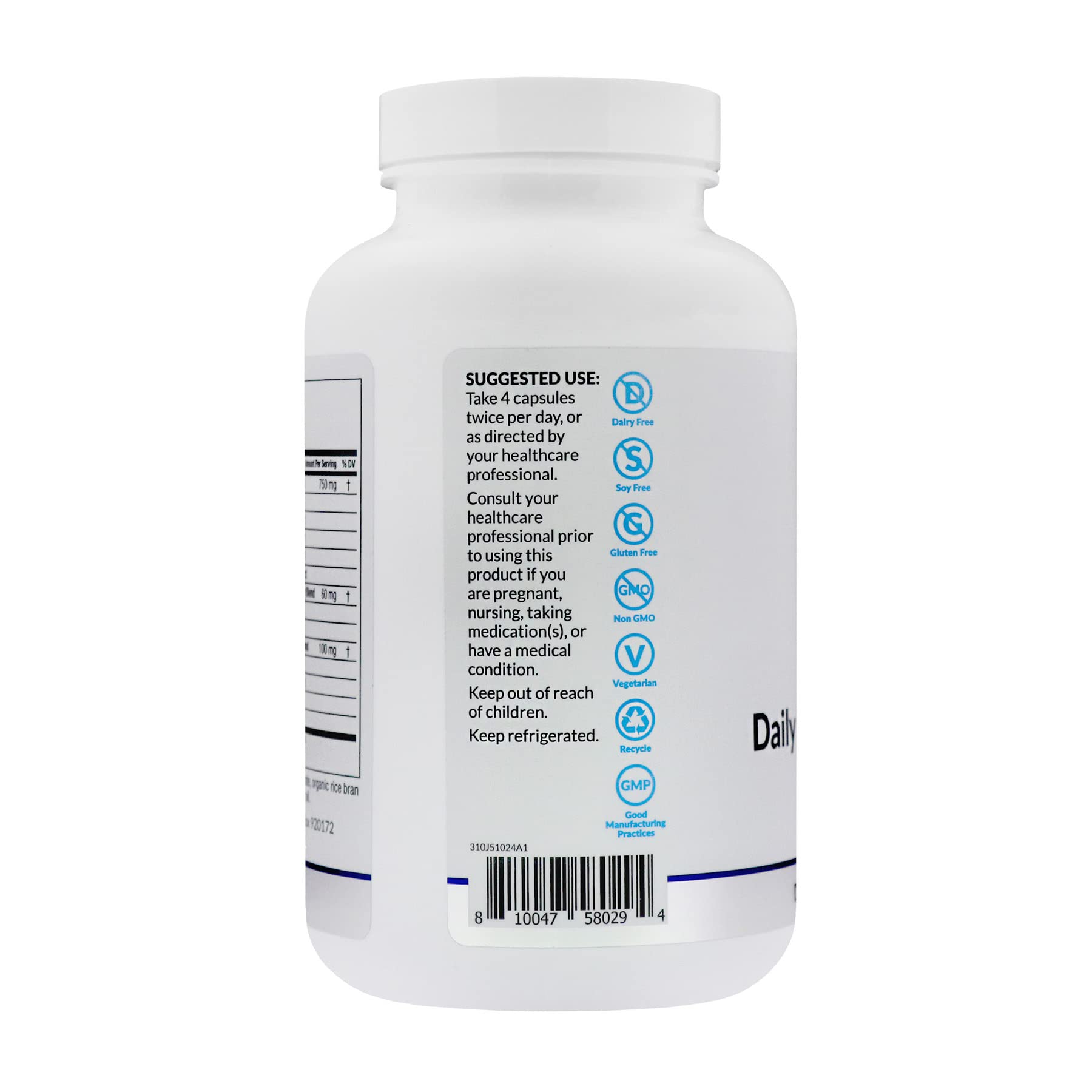 Equilife Daily Fruit & Vegetable Blend, Superfood Antioxidant Supplement Capsules, Nutrient Dense with Vitamin C, Fiber, and 9 Essential Amino Acids, Supports Energy, Vegan 240 Capsules Equilife Au supplements